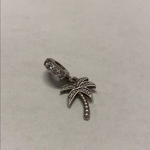 Palm tree charm